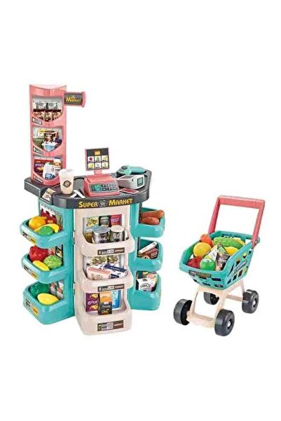 Generic Super Market With Shopping Cart