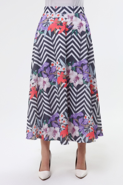Asees Floral A-Line Skirt