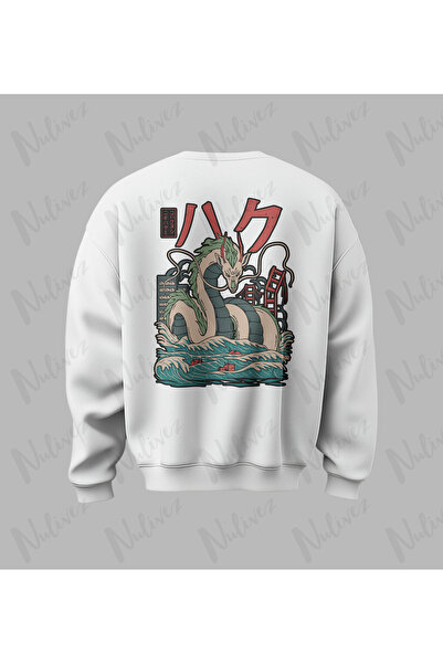 Nulivez ستوديو غيبلي سبيريتيد أواي ديزاين راك مطبوع سويت شيرت عالي الجودة للج...