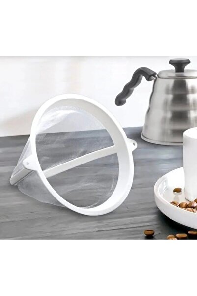 LUXURY Reusable coffee filter, cone filter for most coffee machines, with spoon