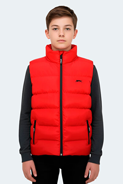 Slazenger Neptune in Unisex Children's Inflatable Red Vest