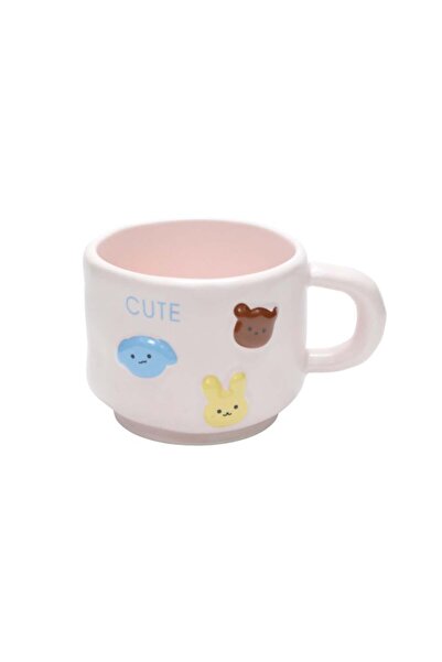Meven Set Beauty Ceramic Mug AL-1464 - CUTE