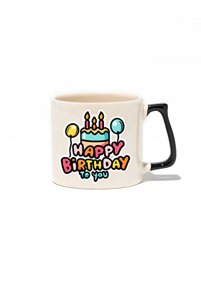 baskigo.com Happy Birthday to You Luxury Mug - Gift Ceramic Mug