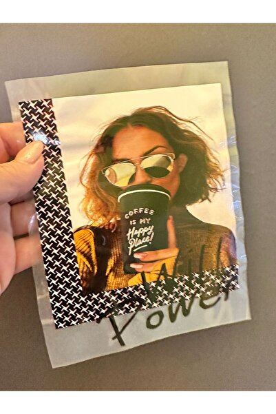 Gönülden Tasarım Imprimare prin transfer vizual pentru fete, care se lipsește cu fierul de călcat, 14x13 cm MARO