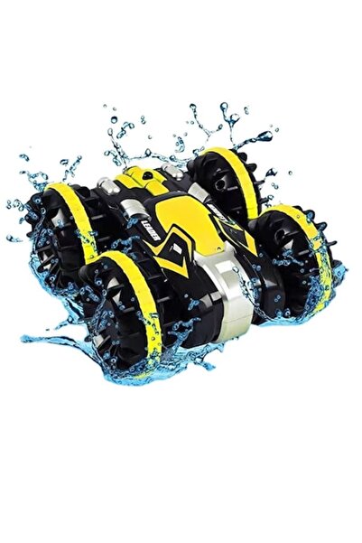 OEM Interactive remote control amphibious car - Yellow (6+ years)
