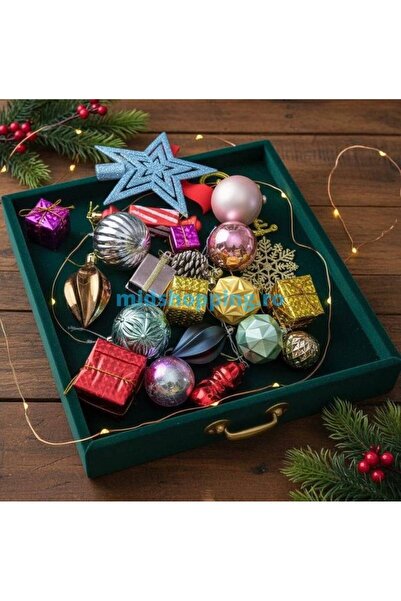 xpress sales Promotional Pack 30 pieces for Christmas tree + mat