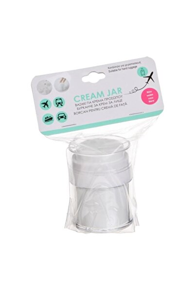 OEM Recipient de călătorie cu pompă cosmetică, 30g – Alb, reîncărcabil și portabil