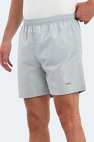 Slazenger Rabi Set of 2 Men's Pocketed Swim Shorts Gray - Red Swimwear