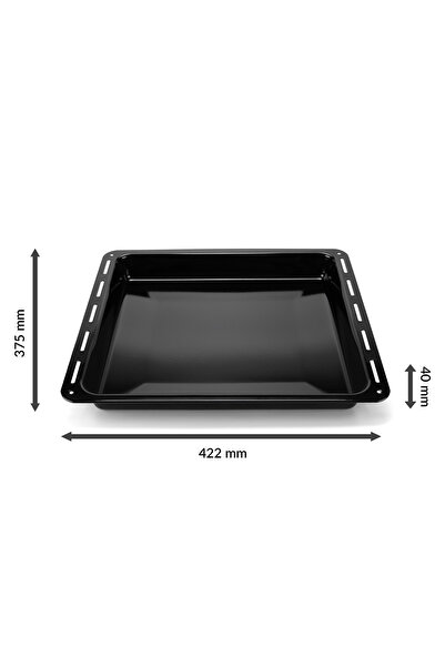 maggen Ankastre Emaye Fırın Tepsisi 42,2x37,5x4cm Bosch Siemens Beko Arçelik Vestel Profilo Uyumlu