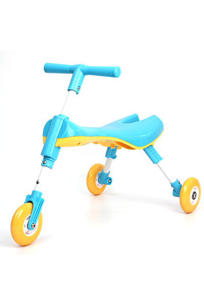 Generic Baby Folding Walking Scooter Scuttle Bug For Children Ages 2+ (Light Blue)