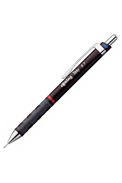 Rotring قلم تيكي برأس رفيع Rd 0.7 ملم أحمر داكن