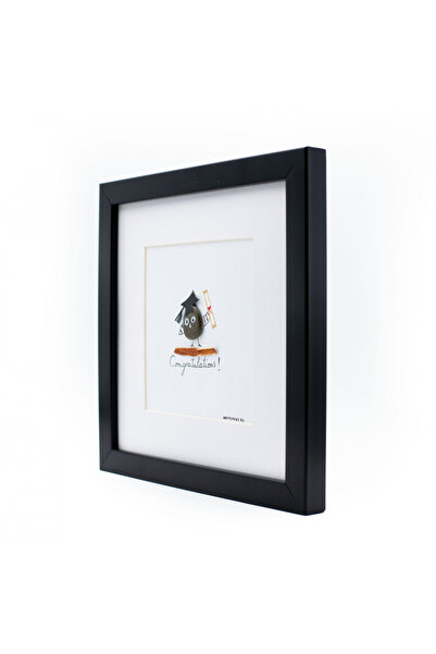 ArtMyWay Tablou Absolvire - Colectia Pebble Art (cu pietre de râu autentice și elemente naturale)