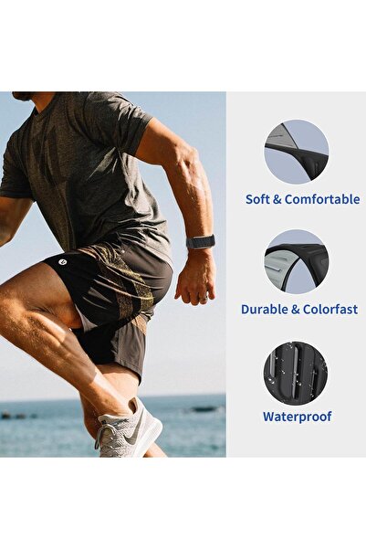 NEONI Sport Band Compatible with WHOOP 5.0 – Soft Silicone Adjustable Replacement Strap (Not for