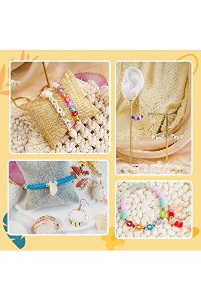 DELPI 7200 Beads Set for Making Bracelets and Necklaces, Multicolor, 6+