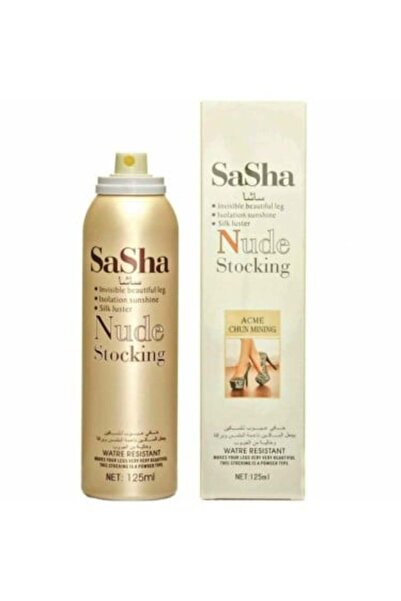 SASHA - بخاخ كريم أساس/كونسيلر للساقين، لون طبيعي - 125 مل
