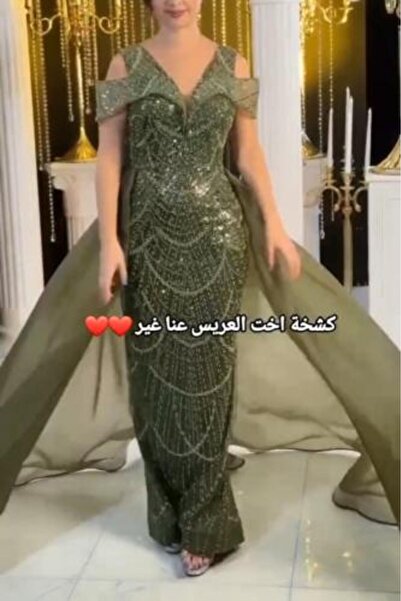 007 فستان سهرة مطرز
