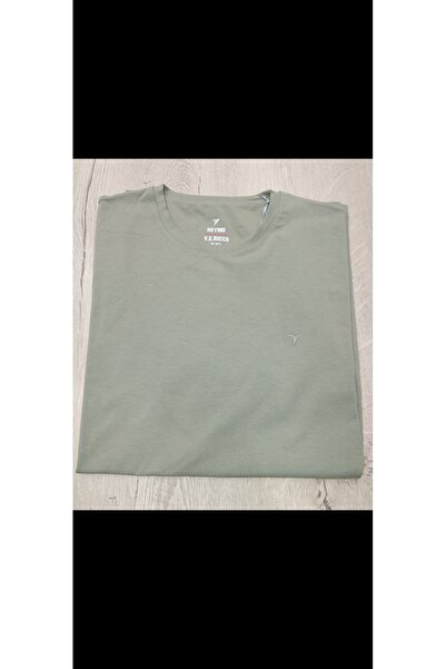 Cinar erkek giyim Men's T-Shirt Crew Neck Plain Stretchy