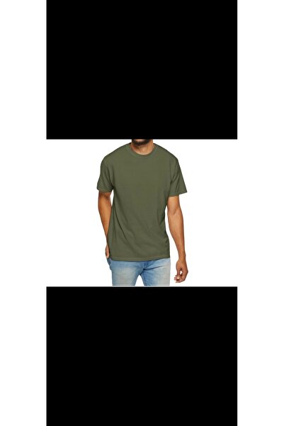 Cinar erkek giyim Men's T-Shirt Crew Neck Plain Stretchy