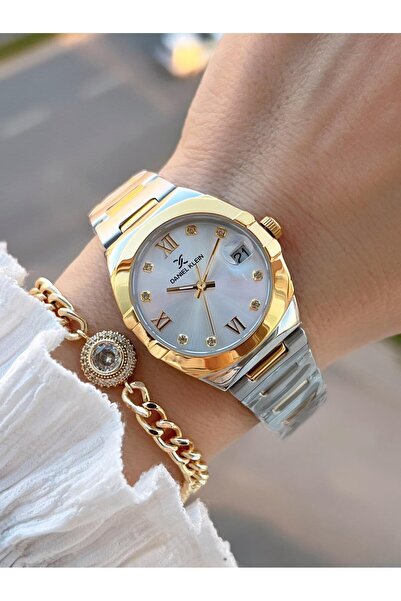 Daniel Klein 2 Years Warranty Steel Cord 30 Mt Water Resistant Women Wristwatch+Bracelet Bf.G.10055.4