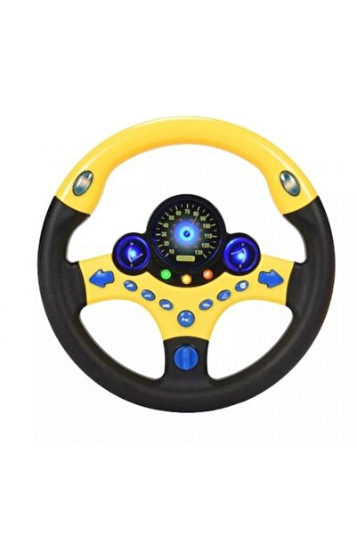 TOYS DEPO TOYS DEPO Παιχνίδι Τιμόνι, Περιστροφή 360 Μοιρών, Ήχοι και Φώτα, Κί...