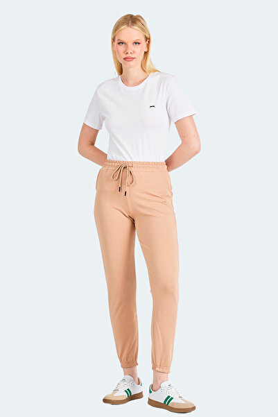 Slazenger Iceron I Women's Beige Sweatpants