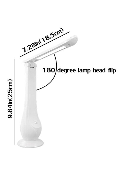 OEM LED desk lamp with three light levels with different powers