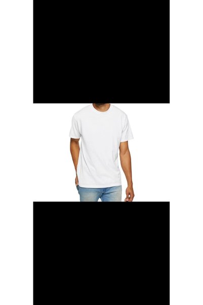 Cinar erkek giyim Men's T-Shirt Crew Neck Plain Stretchy