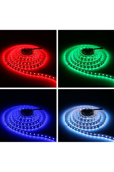 OEM RGB LED Strip Kit with Remote Control 300 LEDs Length 5m 220V BS