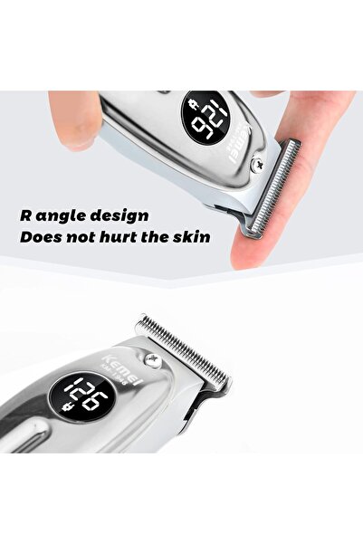 Kemei Hair Trimmer for Men KM-1948 (Silver)