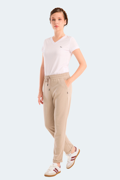 Slazenger Icepaw I Women's Beige Sweatpants