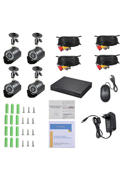 OEM AHD Video Surveillance and Security KIT 4 Cameras 5G 4K HD