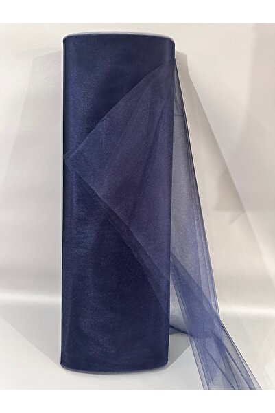 edalle Тъмносин кристален тюл 100*300 см | Сватба, Хена, Годеж, Кола, Конвой,...