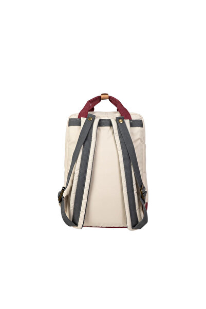 Doughnut Macaroon Reborn Iii Series Cream X Claret Red Unisex Backpack