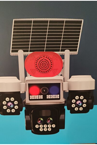 Kualite O-kam 5051 3 LENS 3 KAMERA 10X OPTİK ZOOM 4G GÜNEŞ ENERJİLİ SOLAR PTZ...