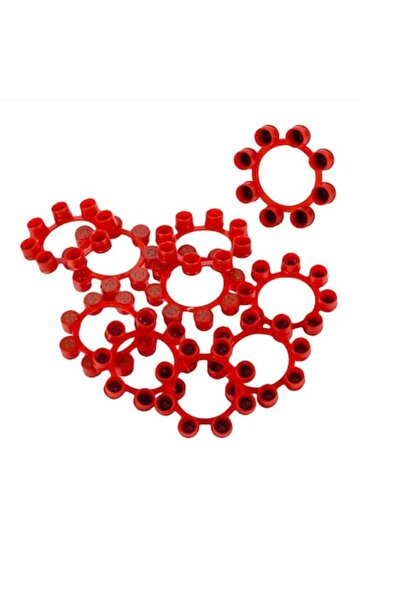 OEM Set de 400 de capace pentru pistol de jucărie, roșu