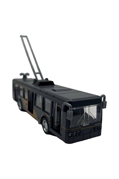 OEM Metal Toy Trolley, 1:32, Black and Brown, lights and sounds