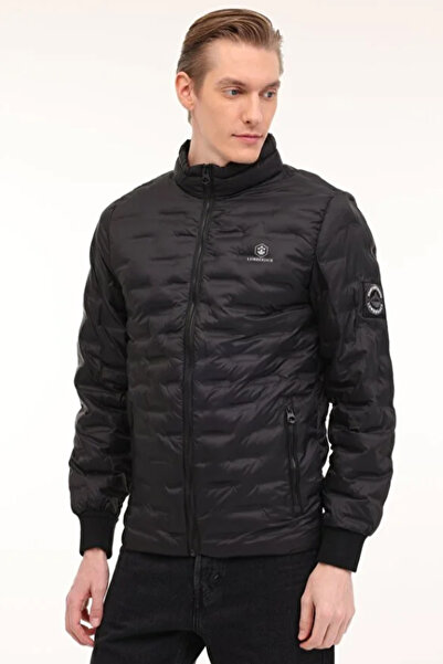 lumberjack 4W,Ml Amott Men's Black Coat & Jacket