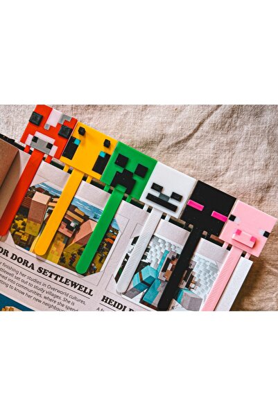 BytexStore Minecraft Kitap Ayracı (İstediğiniz 5 Adet)