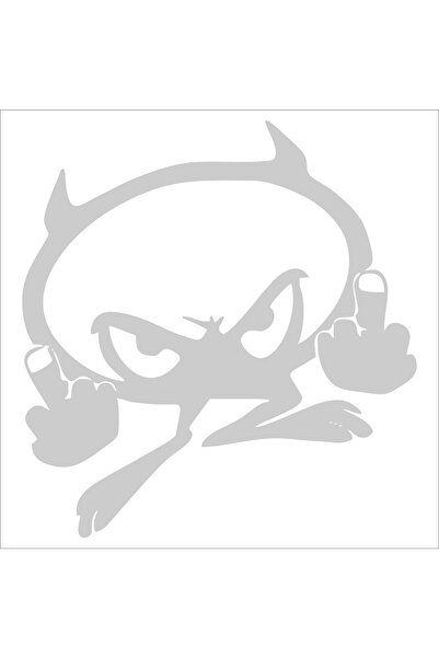 EYBA STİCKER ملصق الوحش 15x15 سم