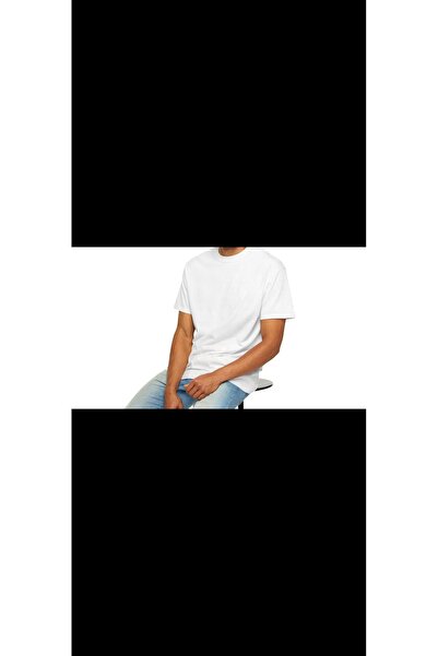 Cinar erkek giyim Men's T-Shirt Crew Neck Plain Stretchy