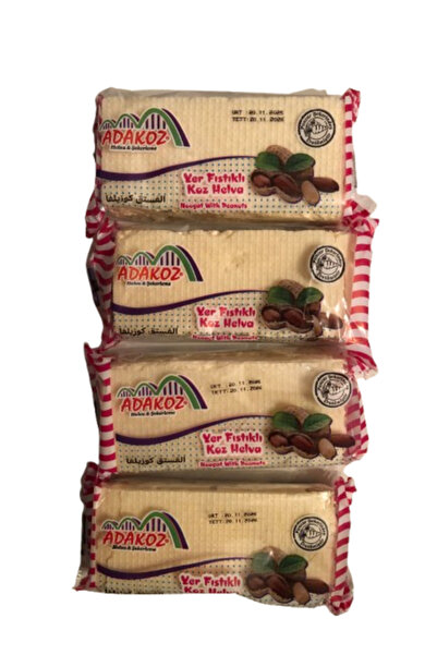 ADAKOZ Yer Fıstıklı Koz Helva 55gr 4 Adet