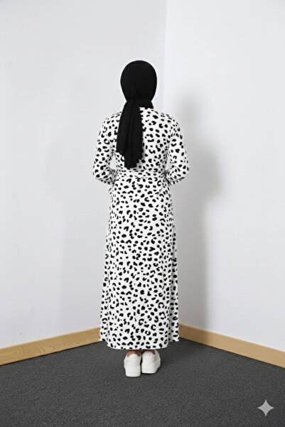 Defka Side-Tie Cotton Fabric Women's Prayer Dress Robe