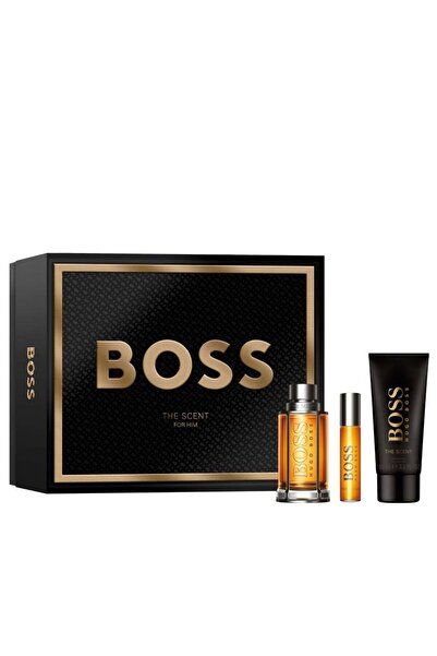Hugo Boss , Boss Scent, Set, Eau De Toilette 100 ML (EDT) + Gel De Duș 100 ML + 10 ML (EDT)