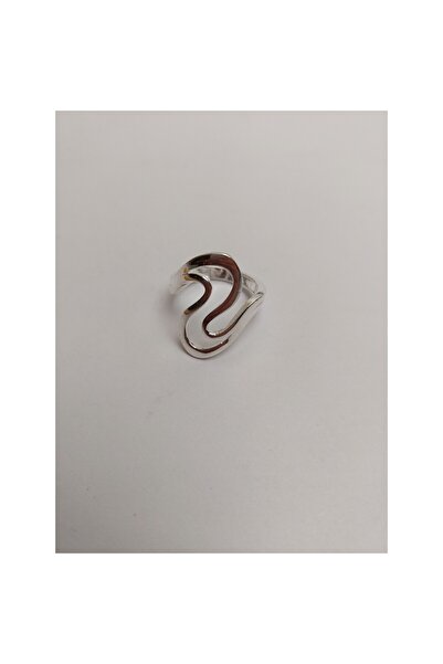 Jolie Silver Sterling Silver 925 Spiral Ring, Jolie Silver, 5.3 g, 2.5 cm x 2 cm, Size M 56