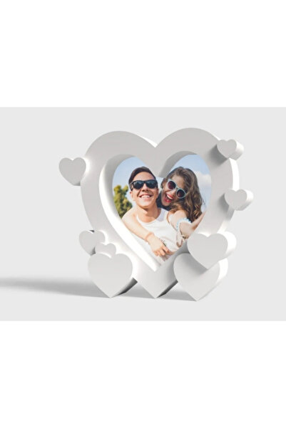 FLEXIS WE MAKE IT POSSIBLE FOR YOU Çoklu Kalp Motifli Romantik Masaüstü Fotoğ...