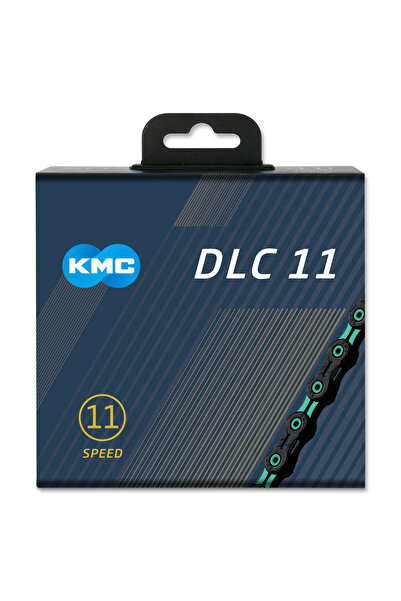 KMC Lanț DLC11 - Cyan, durabil și silențios