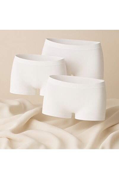 Lienna Modal 3 Τεμάχια Γυναικεία Σορτς Μπόξερ L2İK2E5N