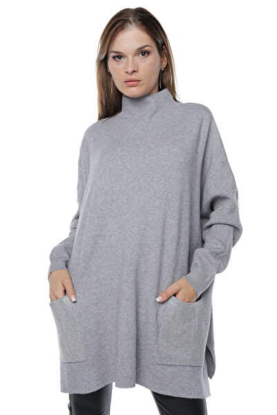 Jolenttine Sweater with pockets, gray