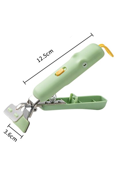 Flippy Non-Slip Silicone Bowl Clamp, Heat-Resistant, 12.5x3.6 cm, Green