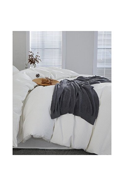 BOHORIA BOHORIA® 3-piece bed linen set with Waffle structure: 200 x 200 cm 100% Cotton